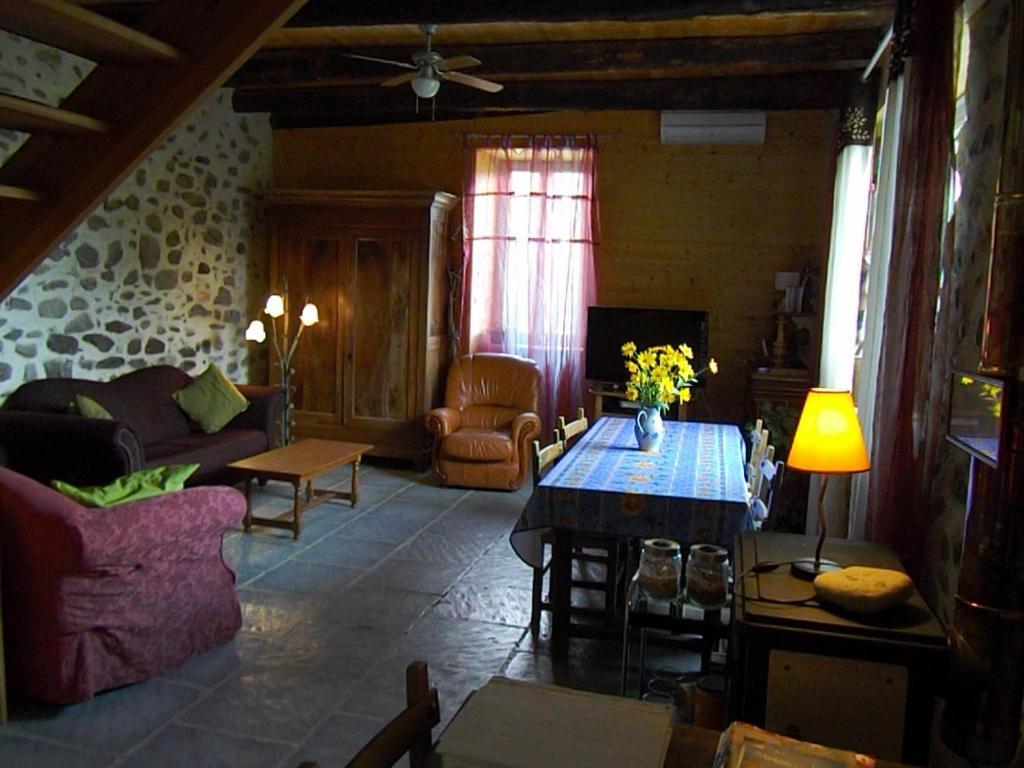 Chambres d'hôte les Jardins de Prasserat Vallon-Pont-dʼArc Chambre photo