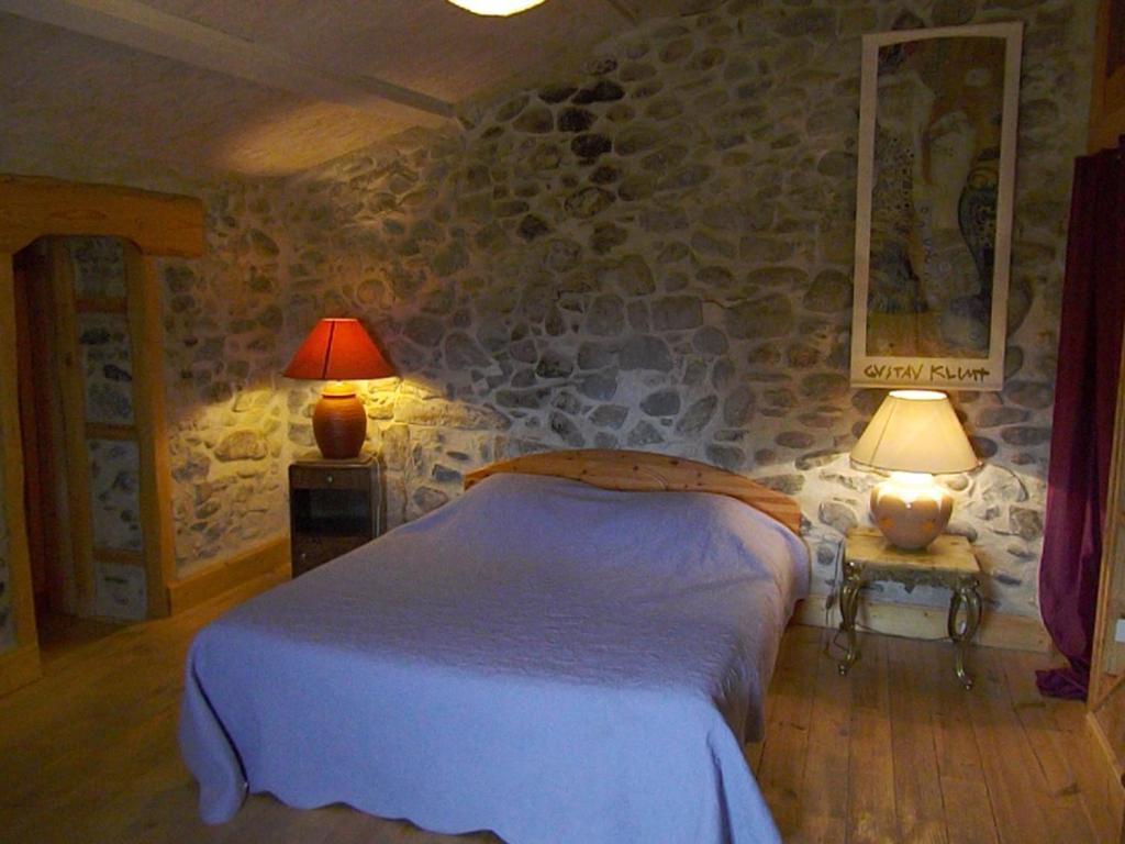 Chambres d'hôte les Jardins de Prasserat Vallon-Pont-dʼArc Chambre photo