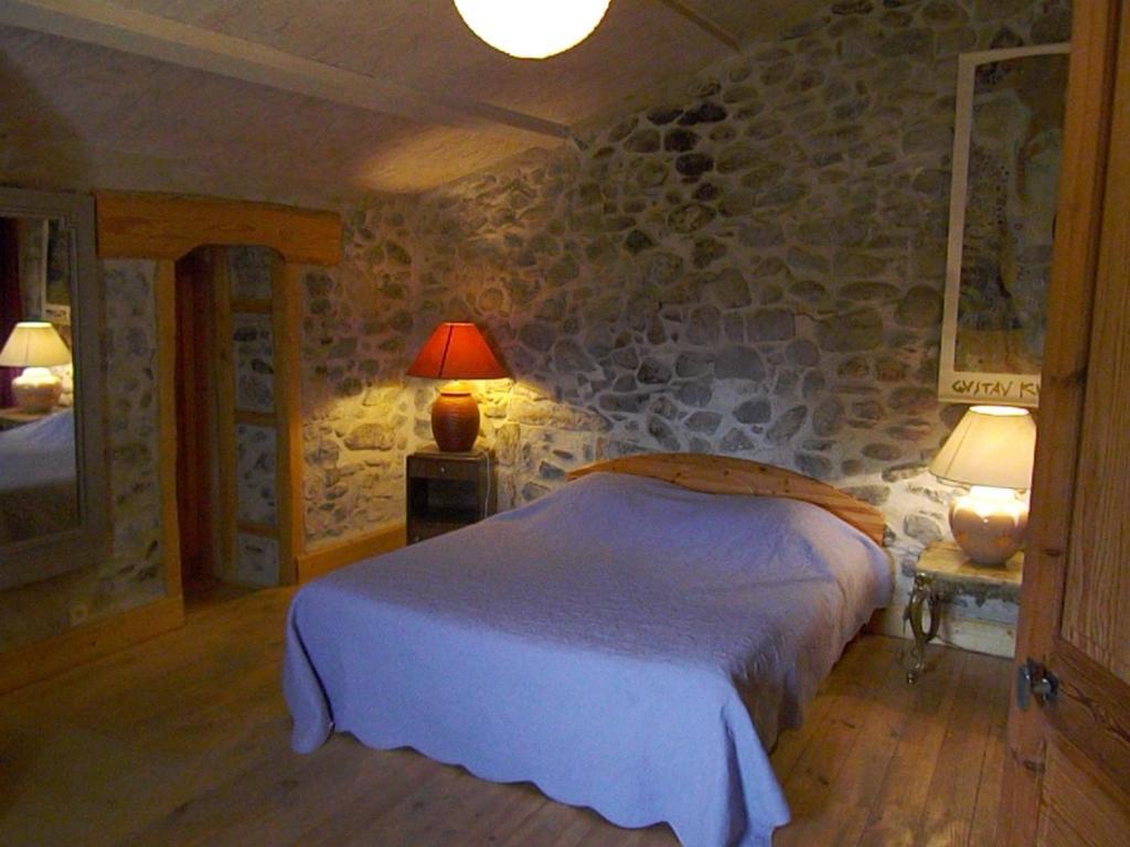 Chambres d'hôte les Jardins de Prasserat Vallon-Pont-dʼArc Chambre photo
